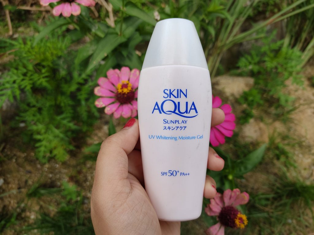 skin aqua whitening sunscreen