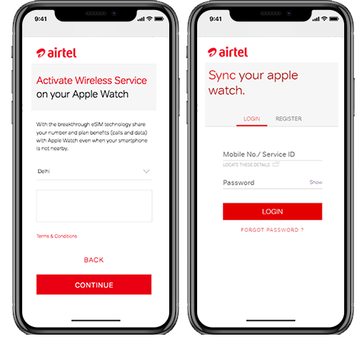 apple watch cellular airtel