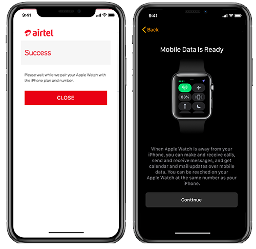 apple watch cellular airtel