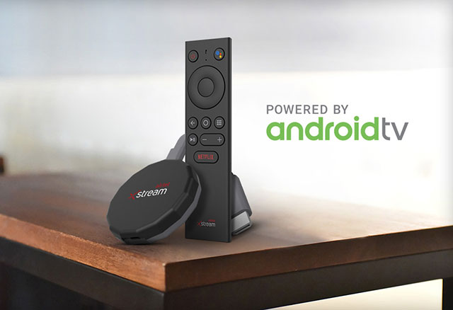 Airtel xstream smart stick media streaming device with built in chromecast with Android support