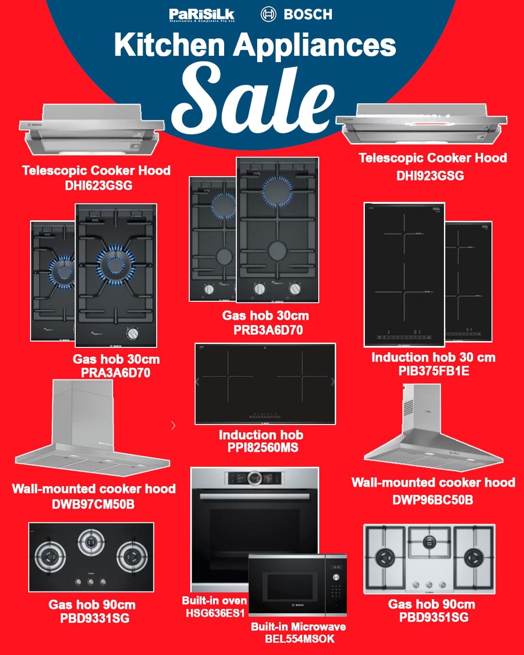 20 Aug 2020 Onwards: Parisilk Bosch Kitchen Appliances Sale 20 Aug 2020 Onwards: Parisilk Bosch Kitchen Appliances Sale