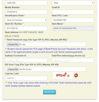 Fresh Registration on NSP - Part 2