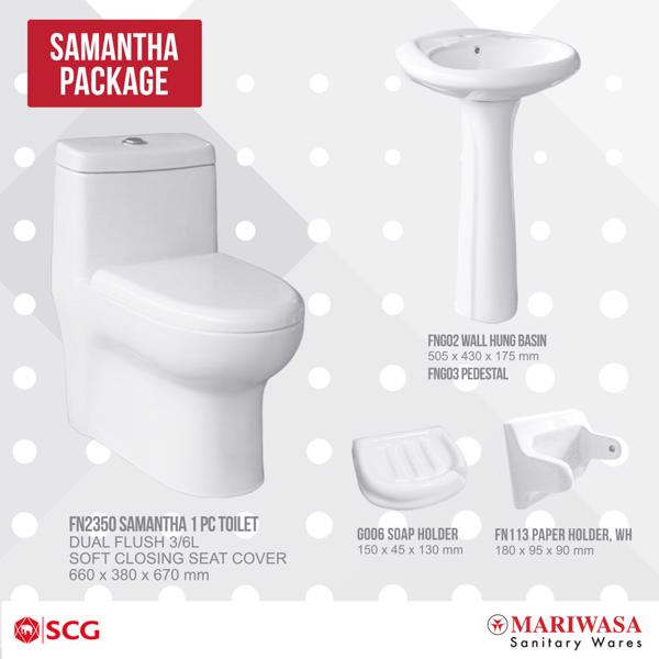 ขาย Mariwasa sanitary wares Samantha Package Metro Manila YELLO