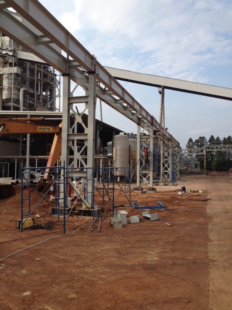 Build Pipe Rack โดย บริษัท ชูไพบูลย์ เอ็นจิเนียริ่ง จำกัด ปราจีนบุรี