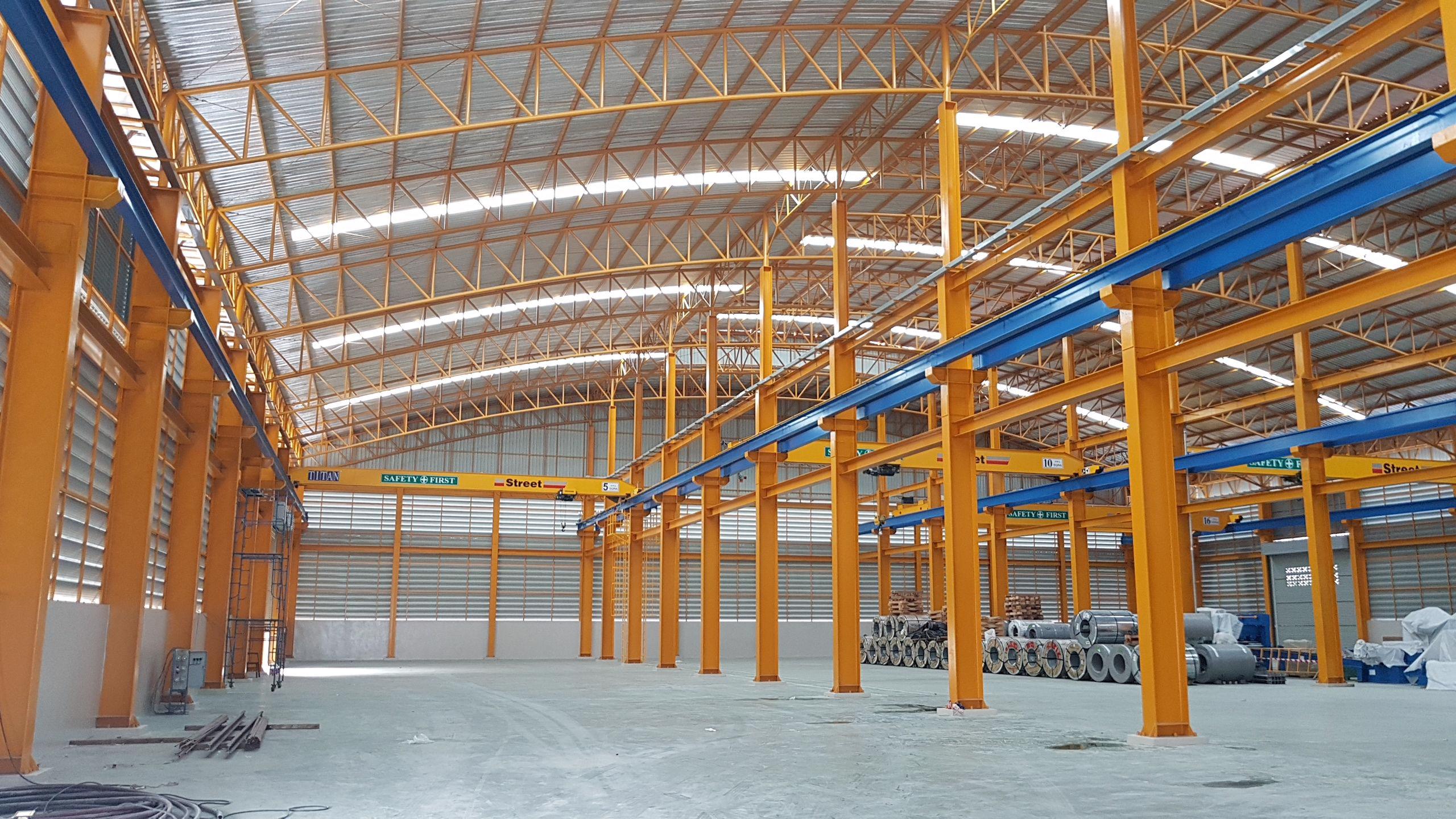 Build โรงงาน MR Fitting and Steel โดย Thai Major Builder Co.,Ltd