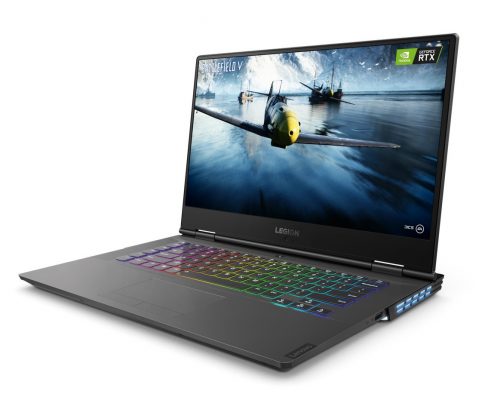 Lenovo的 LEGION產品,於外觀和內容上兼顧遊戲玩家的需要。圖為LEGION Y740筆記型電腦。