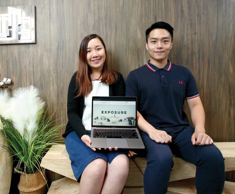 Start PR 共同創始人黎悅知(Vanesse)與黃子健(Eiswein)。