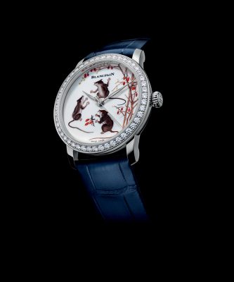 Blancpain Métiers d'Art特別版青花瓷錶盤腕錶