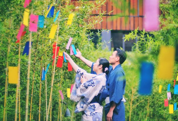 虹夕諾雅 谷關舉辦為期三天的「星願七夕」特別活動。