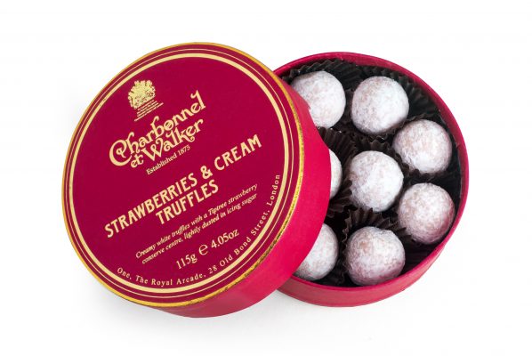 Strawberries & Cream Truffles