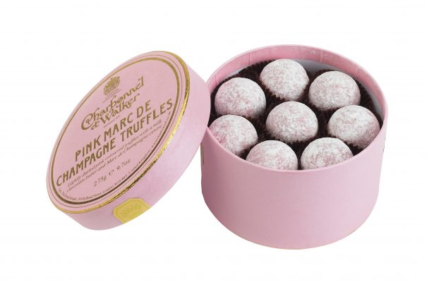 Pink Marc de Champagne Truffles
