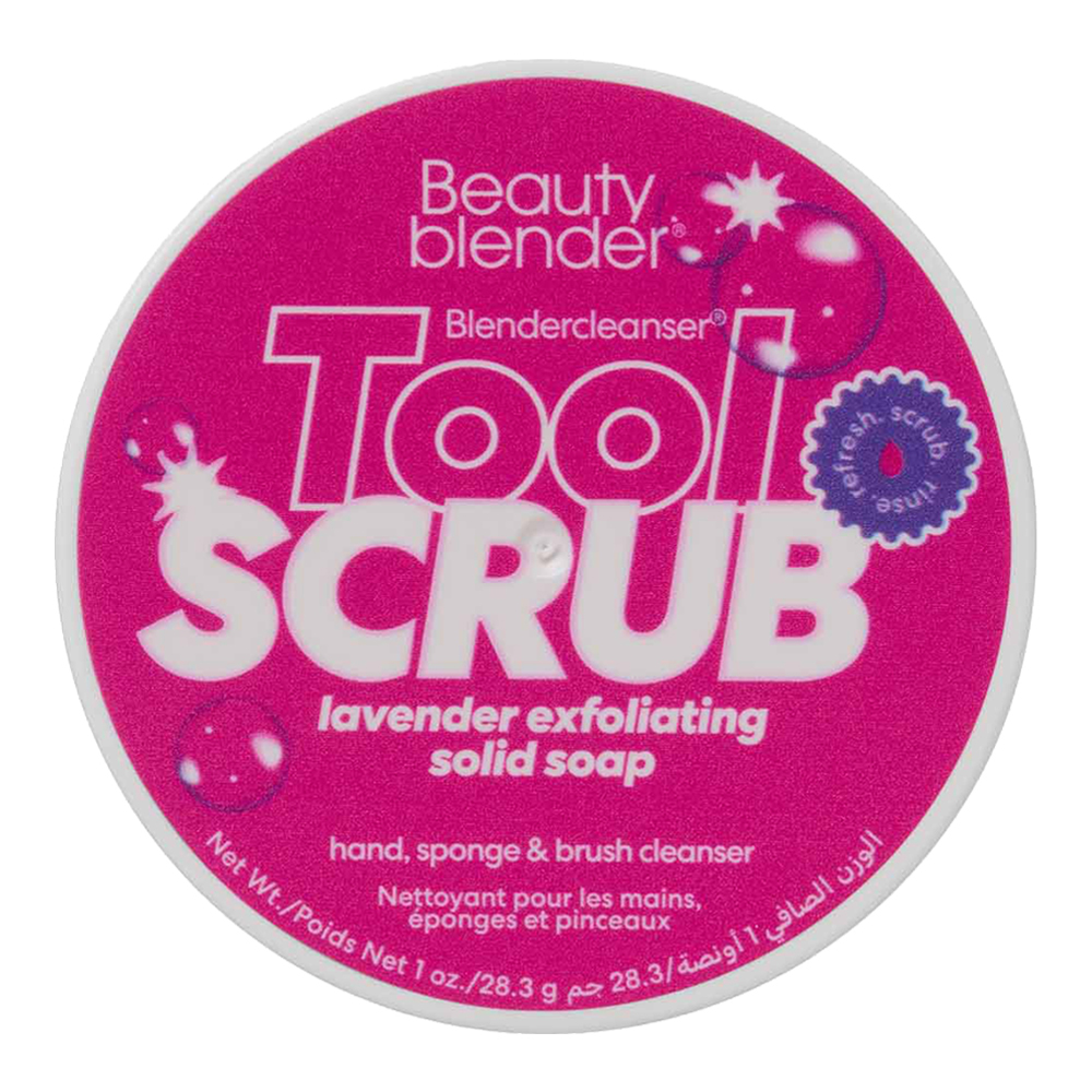 Beautyblender Tool Scrub Lavender Exfoliating Solid Soap 28.3g
