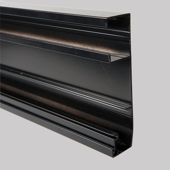 CLEARWAY AOL Series Aluminium Skirting Duct Solution 35mm x 150mm Body Modempak