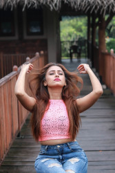 Hair in air