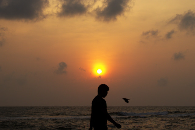 Alone at Sun Down