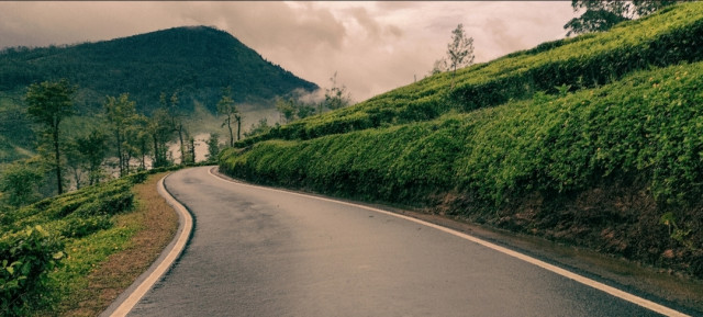 Hill country of Sri Lanka