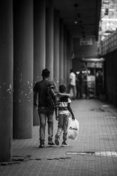 The company of a father's hand guides us wherever