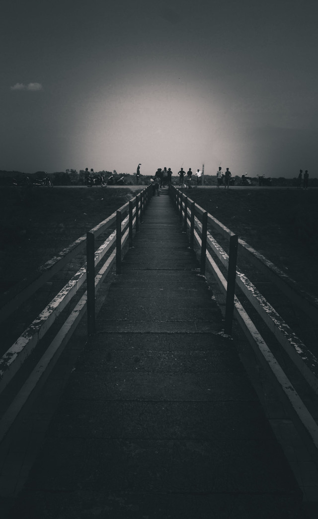 Through the darkness