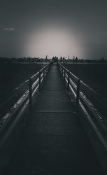 Through the darkness