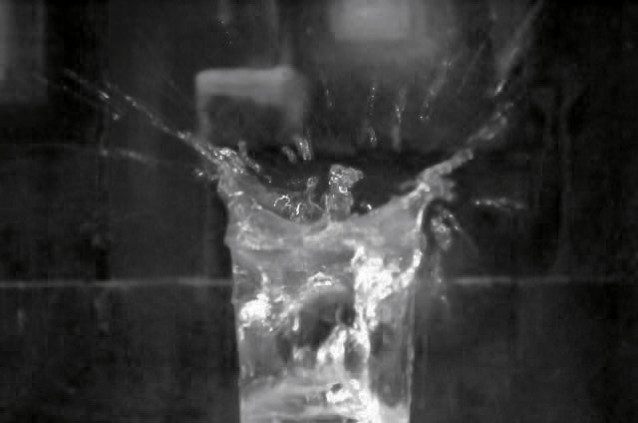 blinking water