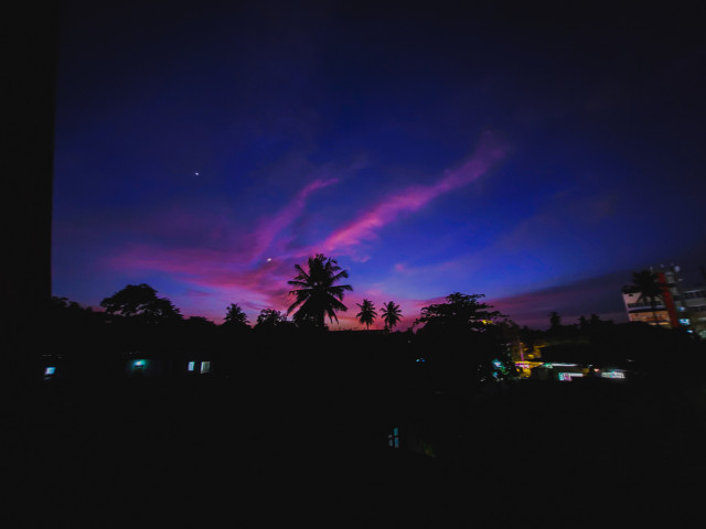 Heavenly sky