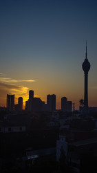 Sunset in Colombo