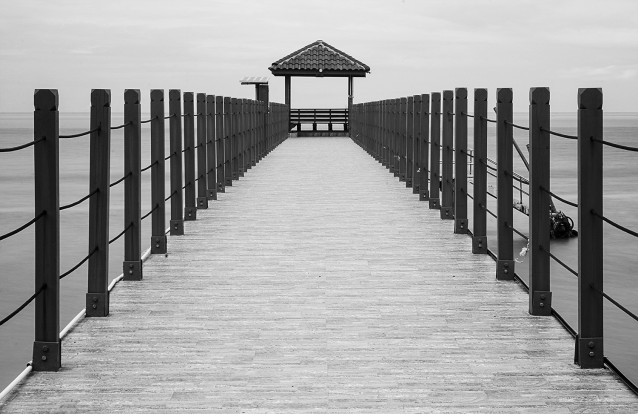 Empty Mood on The Empty Beach