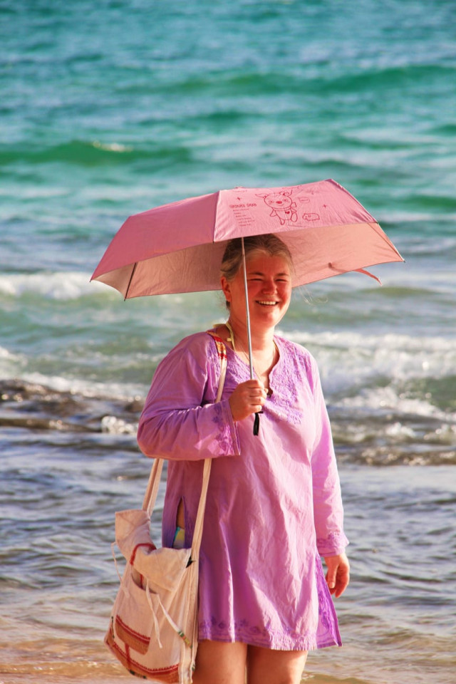 Pink Umbrella