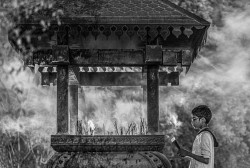 Incense sticks smell