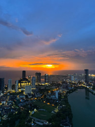 City Lights and Sunset Delights