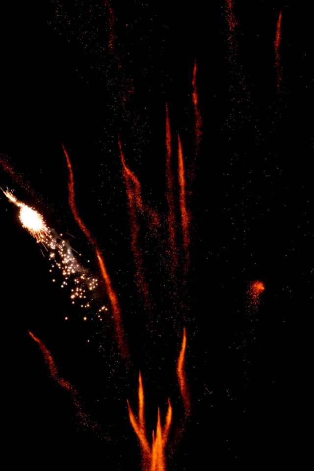 Fiery lights