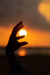 Hand On Sun