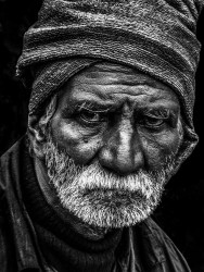 Question in his Eye