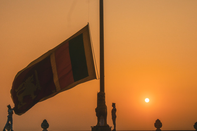 Lowering the Flag