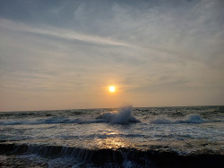 The beauty of the evening