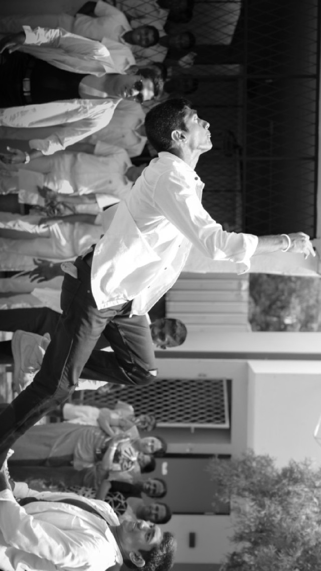 leaping into the moment