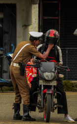 Traffic police are always watching you.