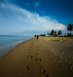 Footsteps fade, but the beauty of the journey remains.