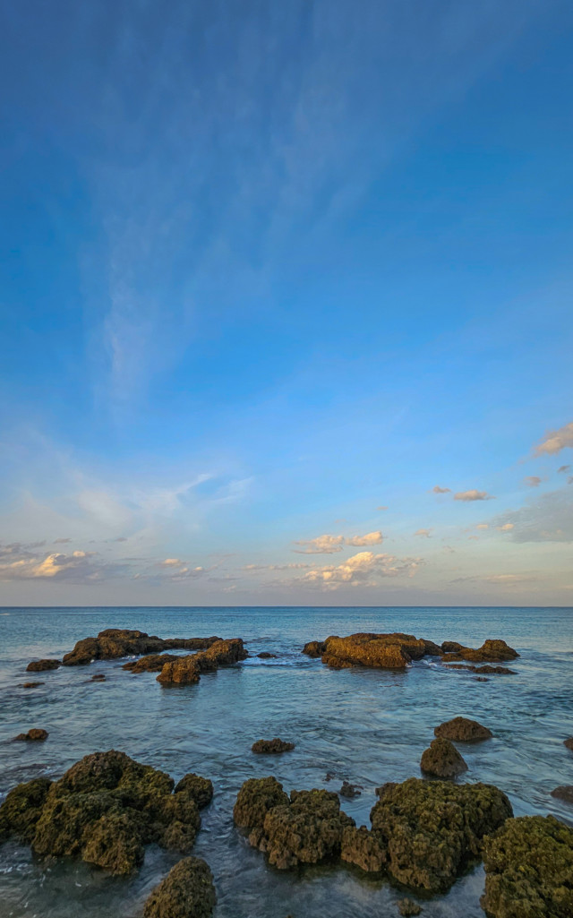 Moments of blue