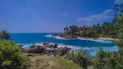 Blue beach