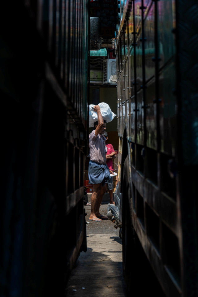 The noise of Pettah hides the quiet cries of its people.