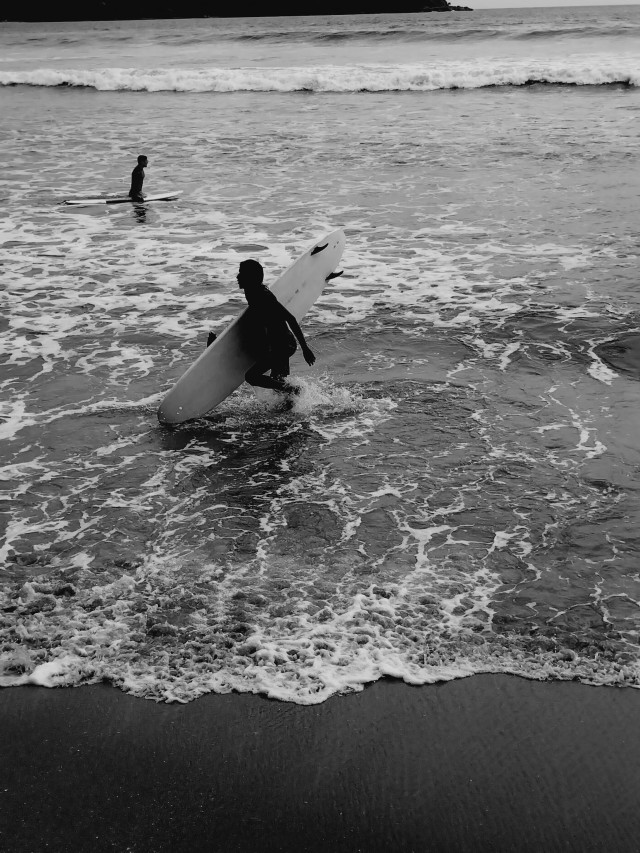 Surf's afterglow