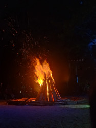 Bone fire