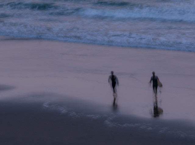 Walking on the Beach