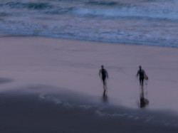 Walking on the Beach