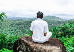 Meditating