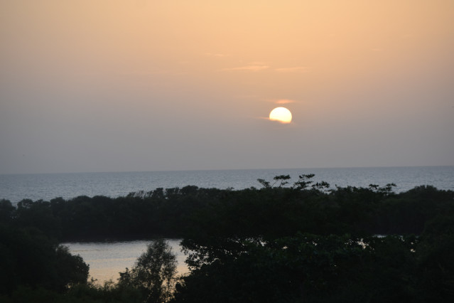 calm evening