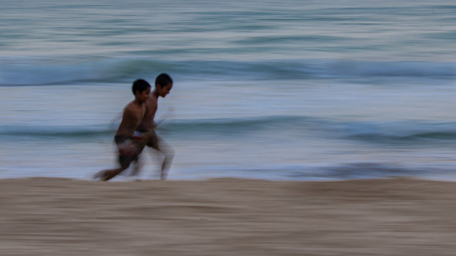 Run because of the feeling
