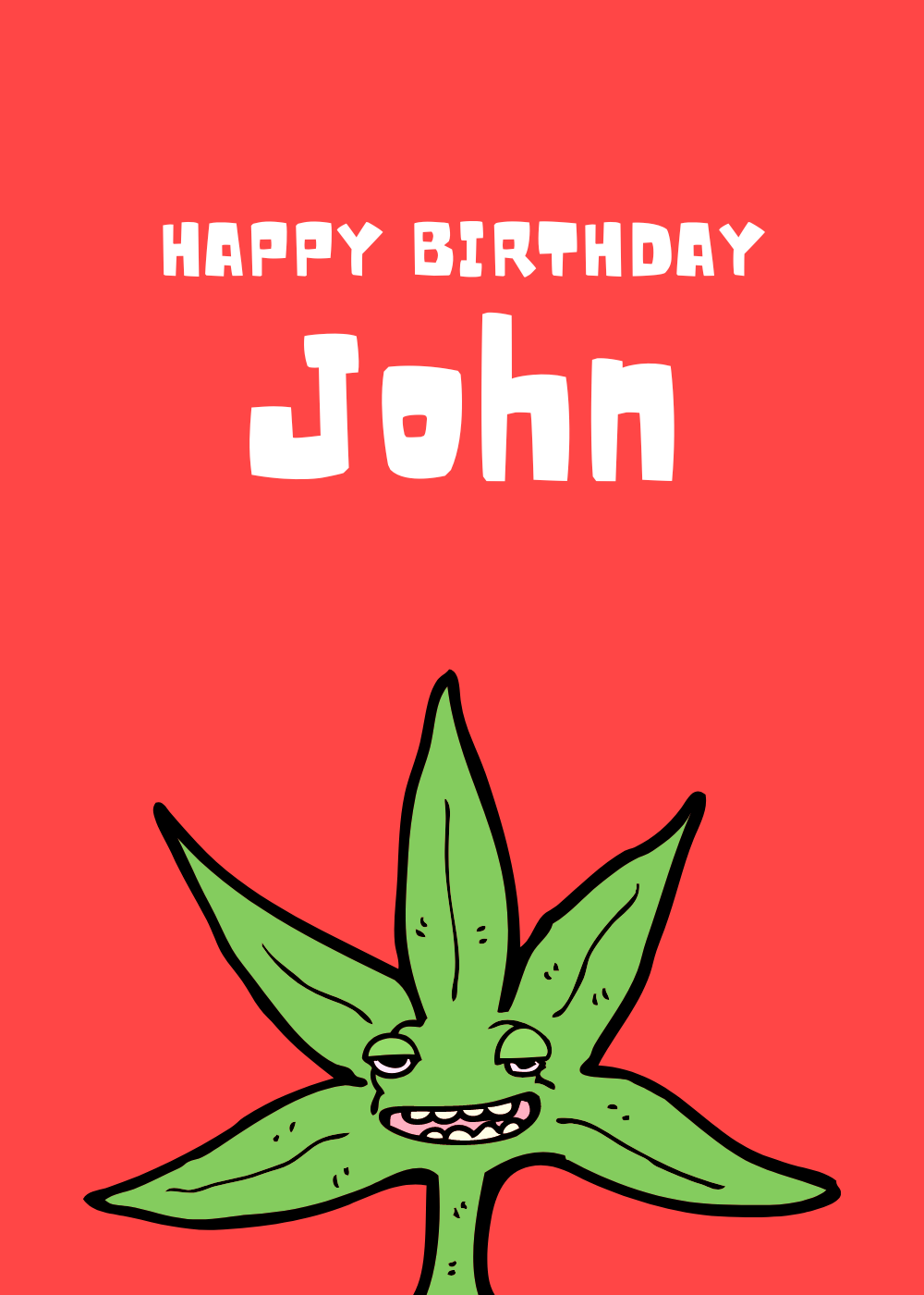 Happy Birthday John Card Collection