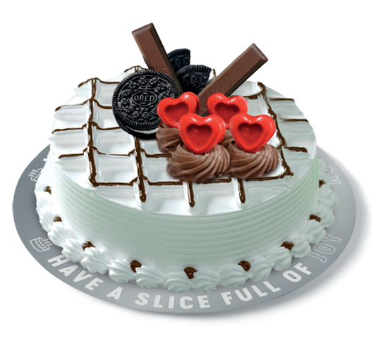  Happy Square Ice Cream Cake 